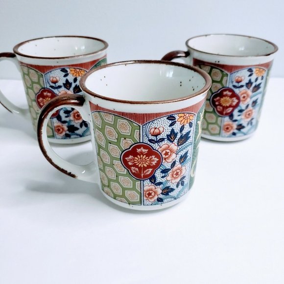 Asian Inspired Coffee Mugs (3) By GHC - Picture 2 of 12